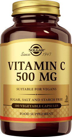 Solgar Vitamin C V-Capsule 100x 500 mg  -  Solgar Vitamins