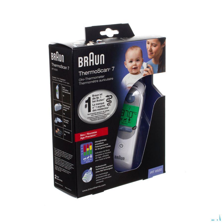 Braun Thermometer Irt6520 Thermoscan 7 + instel.lftd 