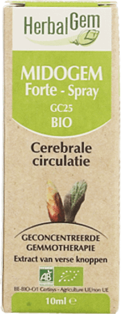 Herbalgem Midogem Forte Complex Circul.cerebr.spr10 ml  -  Herbalgem