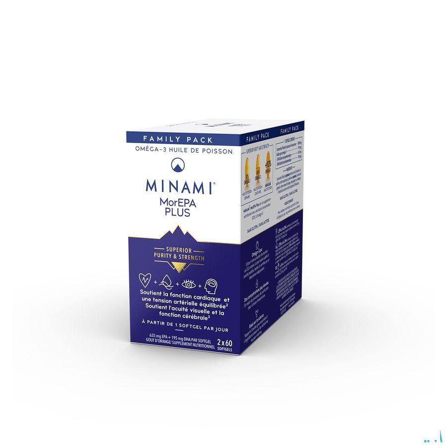 Minami Morepa Plus Family Pack Softgels 120  -  Nestle