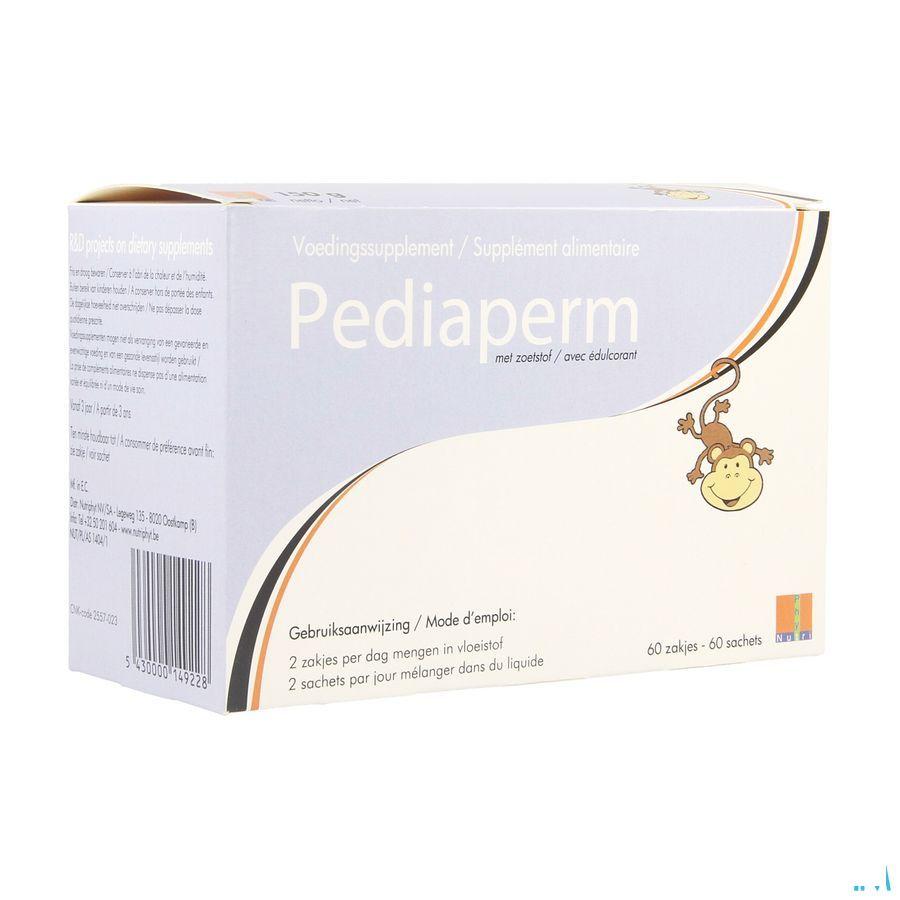 Pediaperm Poudre Sachet 60x2,5 gr  -  Nutriphyt