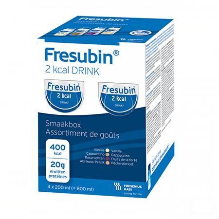Fresubin 2kcal Drink Assortiment Easybottle4x200 ml  -  Fresenius