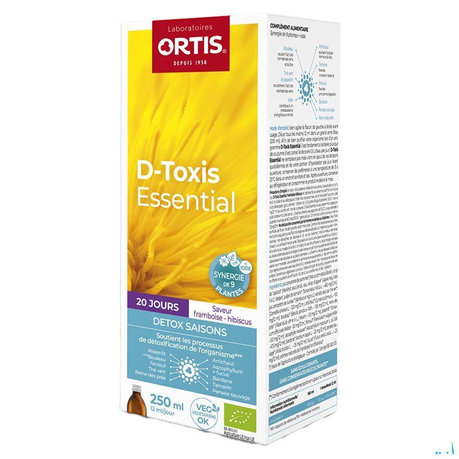 D Toxis Essential Detox Seizoenen Bio 250 ml D Toxis Essential Detox Seizoenen Bio 250 ml