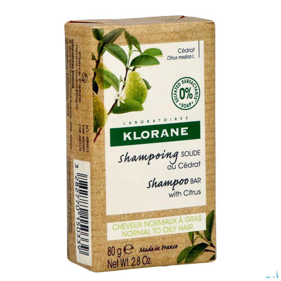 Klorane Capil. Shampooing Solide Cedrat 80 gr