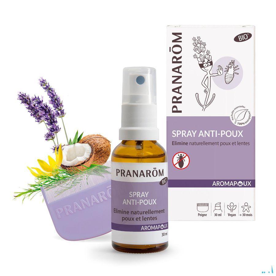 Aromapoux Bio Spray Anti poux 30 ml + Peigne  -  Pranarom