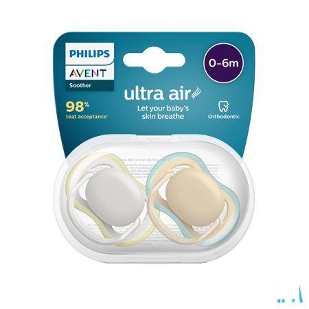 Philips Avent Fopspeen +0M Air Groen Grijs