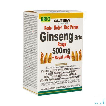 Altisa Ginseng Rood Brio 500Mg Comp 60