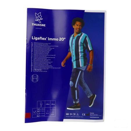 Thuasne Benelux Ligaflex Immo 20 Lang 50cm Blauw L  -  Thuasne Benelux