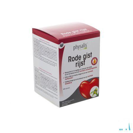 Physalis Rode Gist Rijst Capsule 60  -  Keypharm