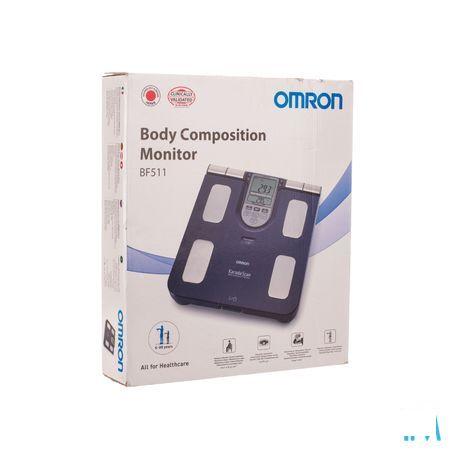 Omron Bf511b Blauw Lichaamscompositiemeter 
