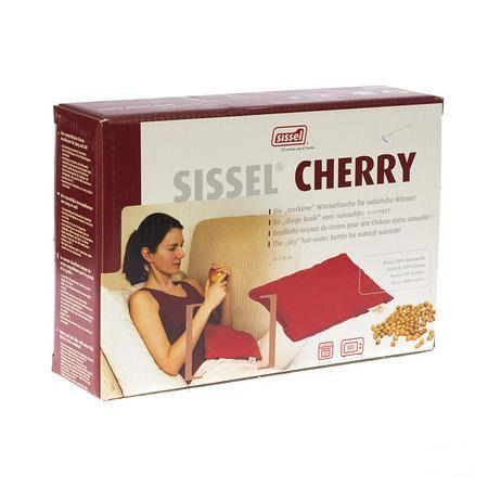 Sissel Cherry Coussin Noyaux Cerise 23x26cm Rouge  -  Sissel