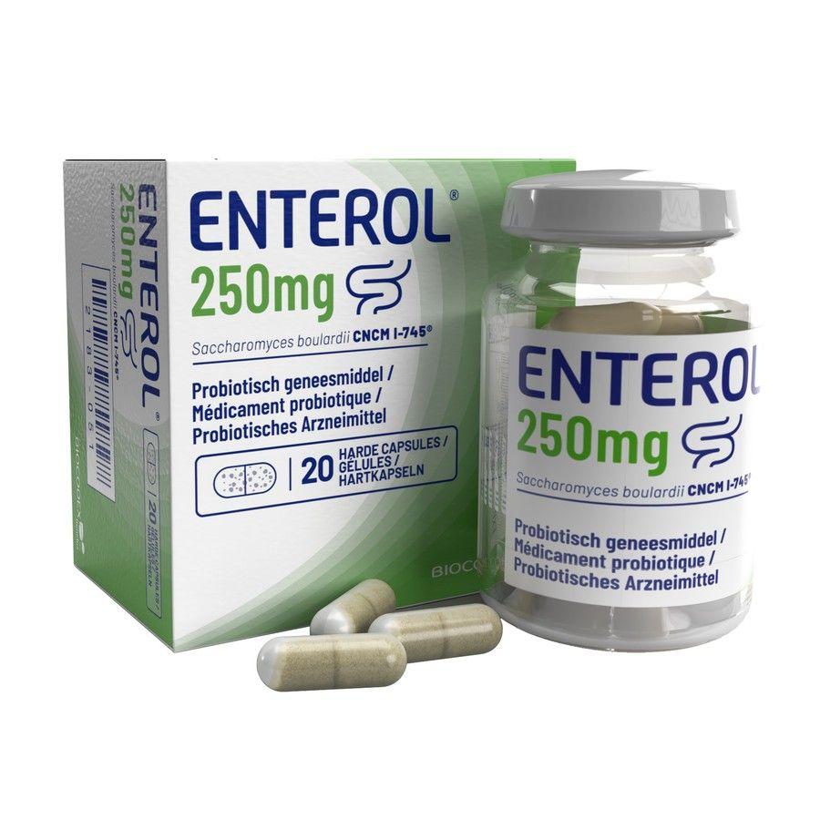 Enterol 250 mg Capsule Harde Dur 20 X 250 mg
