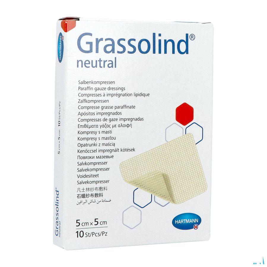 Grassolind Neutral 5,0Cmx 5Cm 10 4993102  -  Hartmann