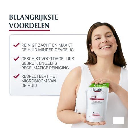 Eucerin Ph5 Waslotion Navulling 400 ml  -  Beiersdorf