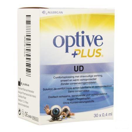 Optive Plus Oplossing Ster Flacon 30x0,4 ml Ud