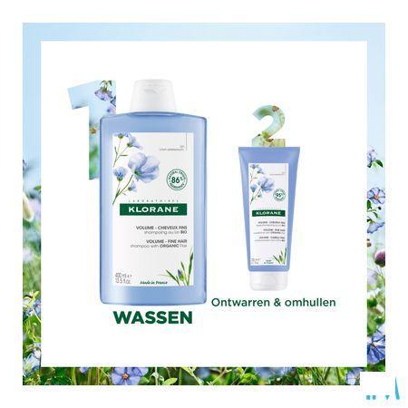 Klorane Capil. Shampooing Lin 400 ml