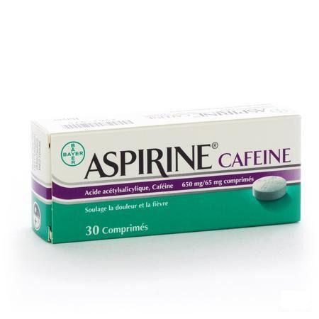 Aspirine Cafeine Comprimes 30