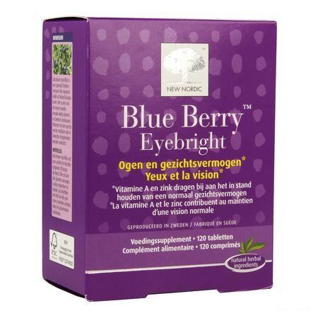 New Nordic Blue Berry Eyebright Tabletten 120  -  Ocebio
