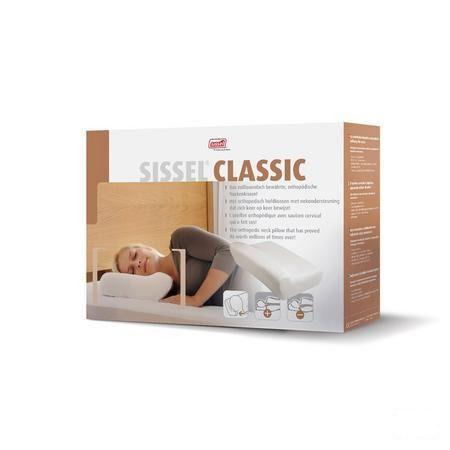 Sissel Classic Oreiller Orthoped.stand + taie Coton  -  Sissel