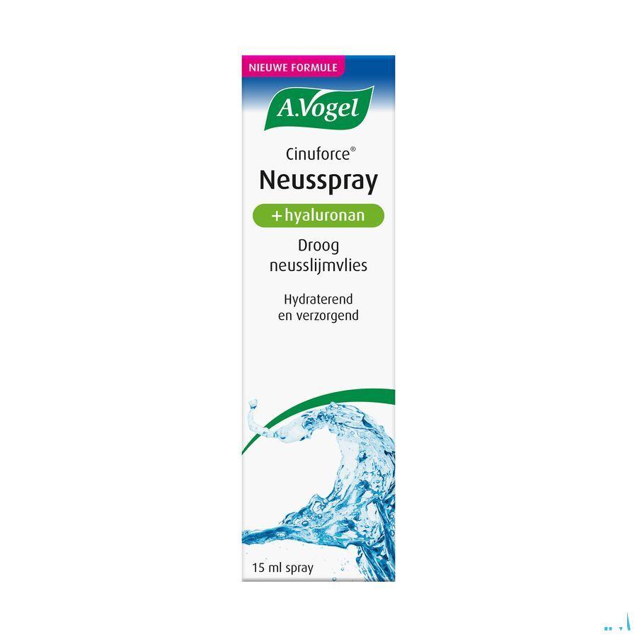 Vogel Cinuforce Spray Nasal Nez Sec 15 ml  -  A.vogel