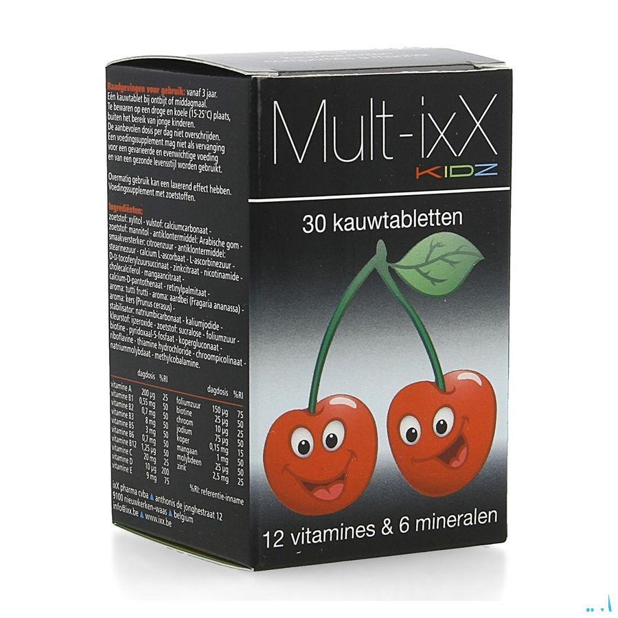 Mult-Ixx Kidz Kauwtabl 30  -  Ixx Pharma