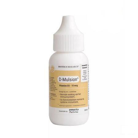 Biotics D-Mulsion (Vitamine D) 29.6 ml  -  Energetica Natura