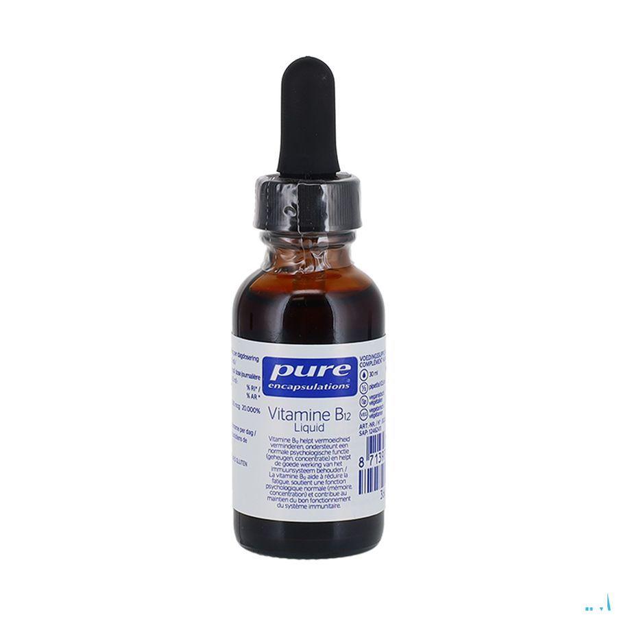 Pure Encapsulations Vitamine B12 Liquid 30 ml  -  Nestle