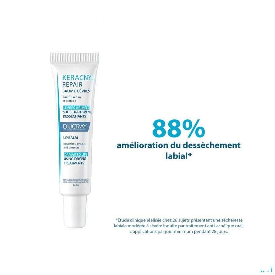 Ducray Keracnyl Repair Baume Levres 15 ml