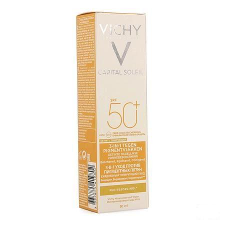 Vichy Cap Id Oplossing Ip50 + Creme Anti pigmentvlek 3in1 50 ml  -  Vichy