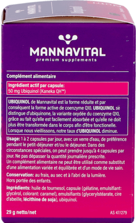 Mannavital Ubiquinol Capsule 60