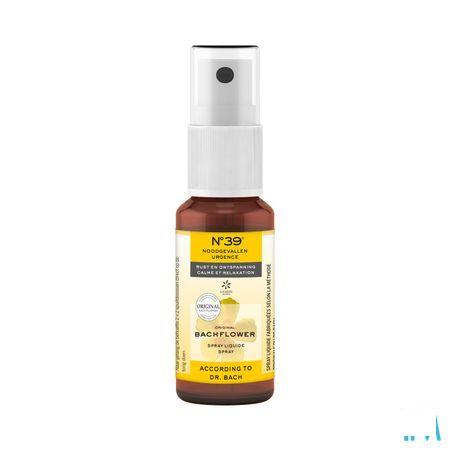 Bachbloesem Bio Nr 39 Noodgevallen Spray 20 ml  -  Eureka Pharma