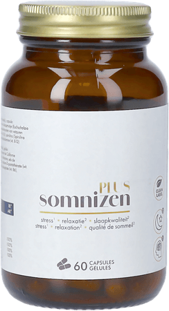 Soria Somnizen Plus Theanine Caps 60  -  Soria Bel