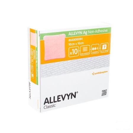 Allevyn Ag N/Adhesive Ster 10,0X10,0Cm 10 66800084  -  Smith Nephew