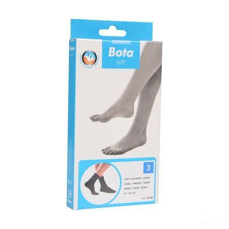 Bota Soft 5 Klassiek + Zilver Zwart 43-46  -  Bota