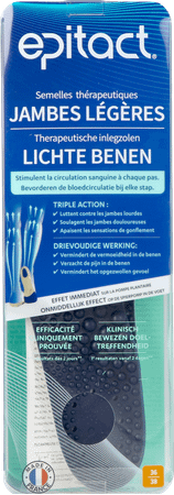 Epitact Therapeutisch.Inlegzolen Licht.Benen 36/38