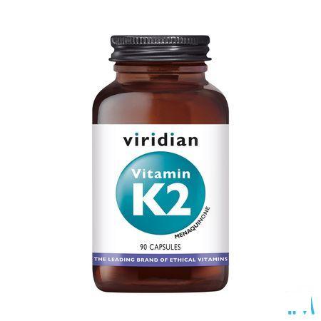 Solgar Viridian Vitamin K2 50 mcg Caps 90  -  Solgar Vitamins