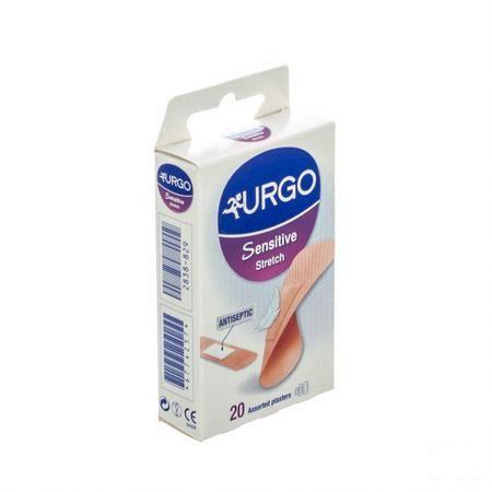 Urgo Sensitive Pansement Stretch 20x72mm + 20x40mm 20  -  Urgo Healthcare