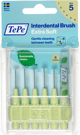 Tepe Interdental Brush 0,80mm Green X-soft 6