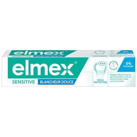 Elmex Sensitive Witte Tanden Tandpasta Tube 75 ml