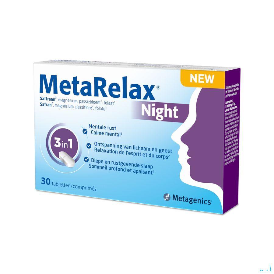 Metarelax Night Tabl 30 35686 Metagenics  -  Metagenics Belgium