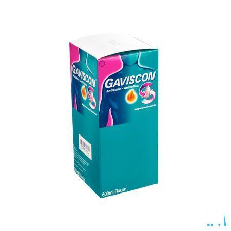 Gaviscon Antizuur-antireflux Suspensie Oraal Gebr.600 ml