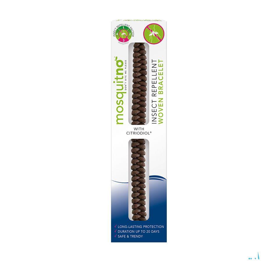 Mosquitno Anti mug Armband Woven Citriodiol  -  Mosquitno
