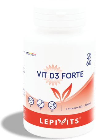 Lepivits Vit D3 Forte 2000Uicomp 60  -  Lepivits