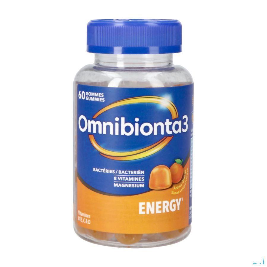 Omnibionta 3 Energy Gummies 60