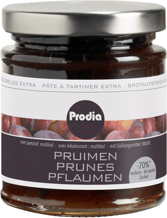 Prodia Broodbeleg Extra Pruimen 215 gr 5640  -  Revogan
