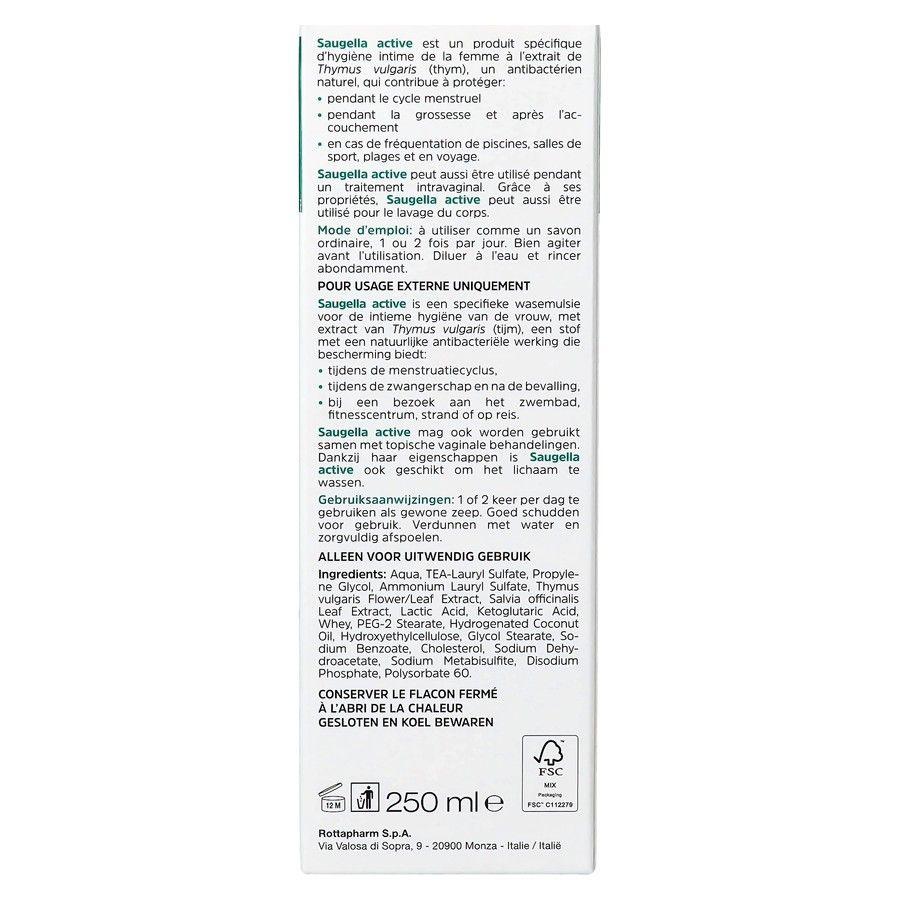 Saugella Active Emulsion 250 ml 