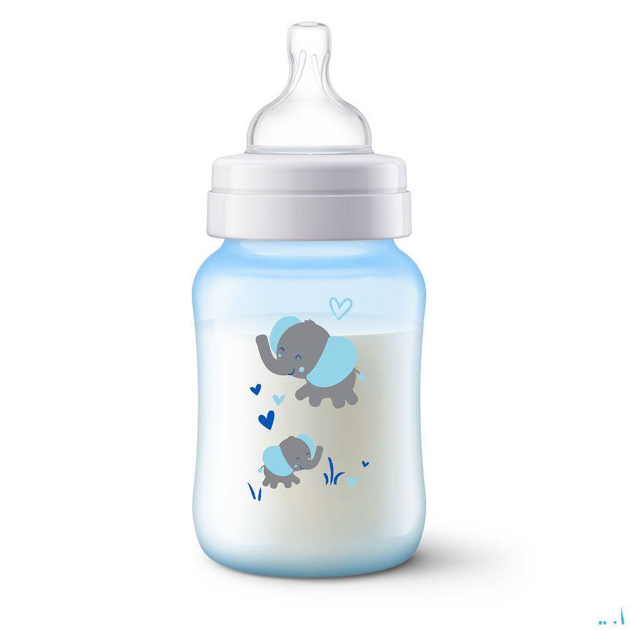 Philips Avent Anti colic Biberon 260 ml Blue Scf821/15  -  Bomedys