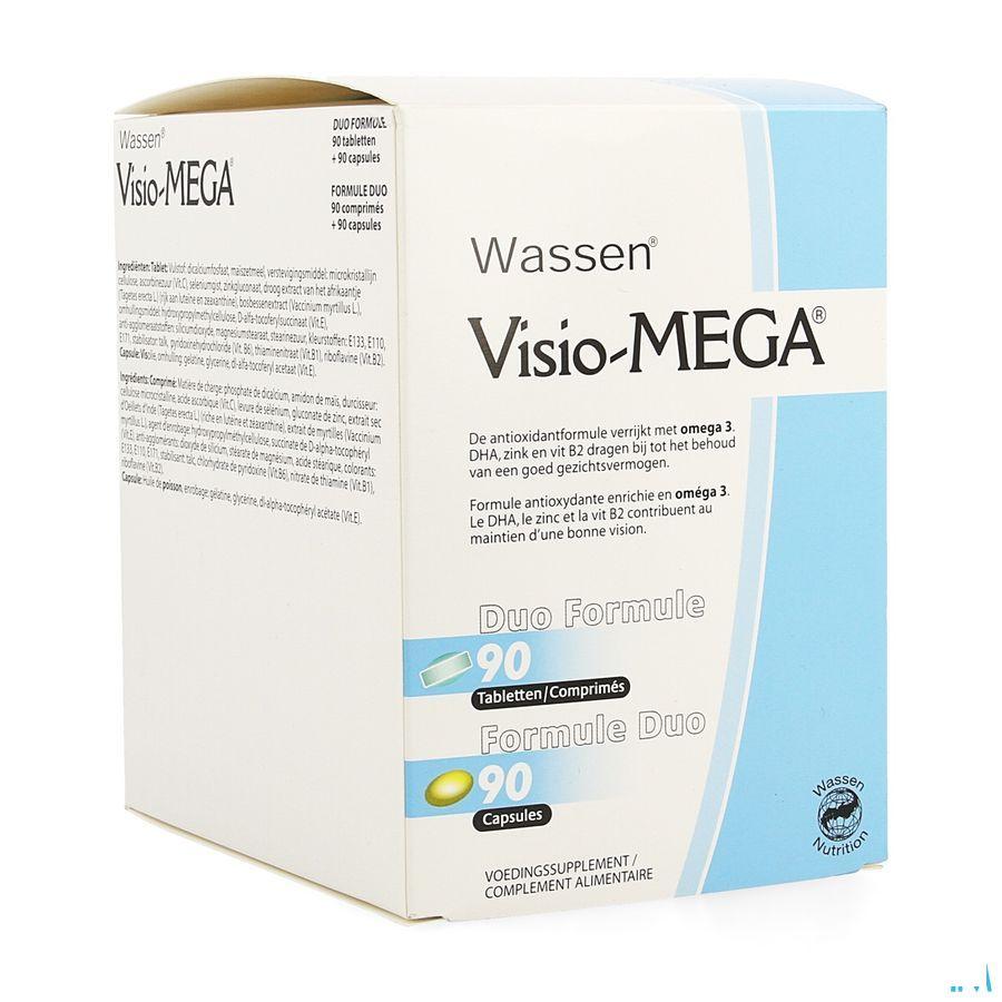 Visio-mega 90 Tabletten + 90 Capsule Wassen  -  Revogan