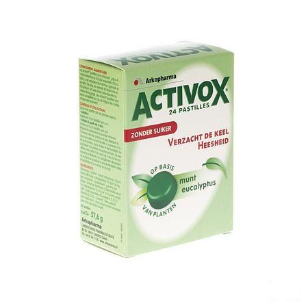 Activox Menthe-eucalyptus Ss Pastille 24 3567567  -  Arkopharma