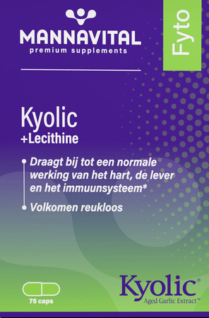 Mannavital Kyolic + Lecithine Capsule 75